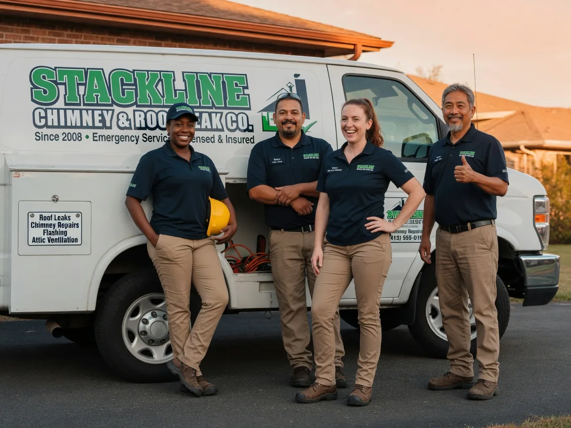 Chimney flashing repair company in Mertztown, PA